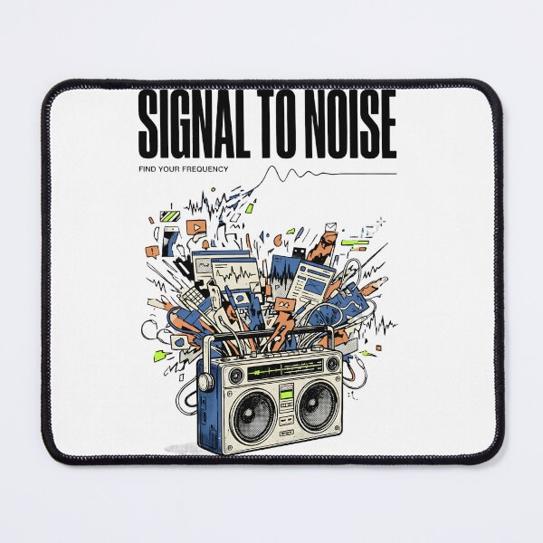 Item preview, Signal to Noise – Find Your Frequency designed and sold by Origamoart.