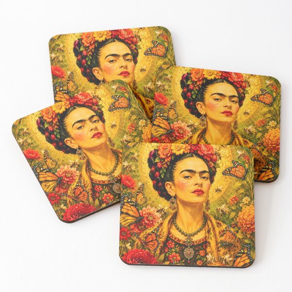 Item preview, Flowers, Butterflies & Bees Frida designed and sold by reggiemercedes.