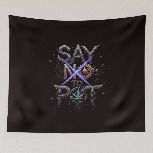 Item preview, Say No To Pot designed and sold by SkrabinhoArt.