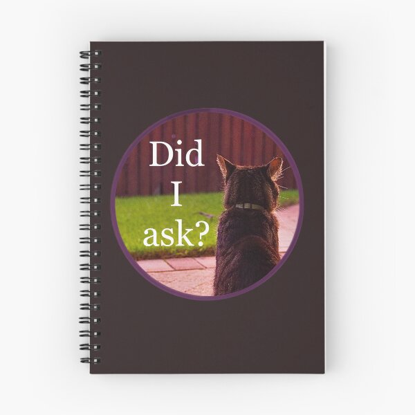 Item preview, Salty cat “did I ask” photo edit designed and sold by QueenOfCorn.