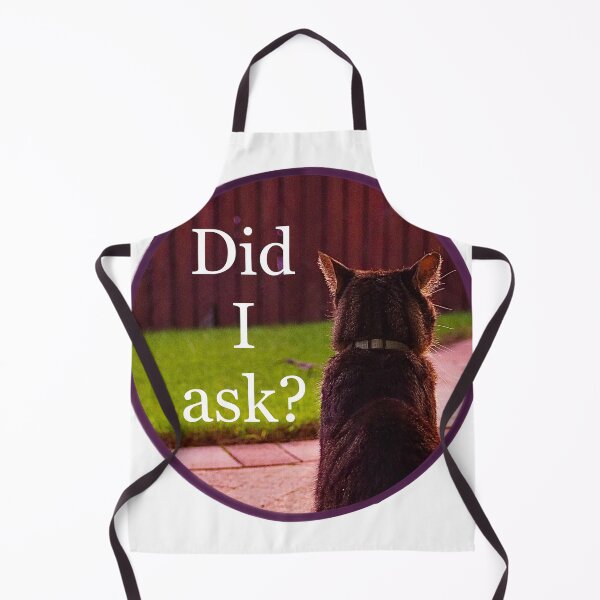 Item preview, Salty cat “did I ask” photo edit designed and sold by QueenOfCorn.