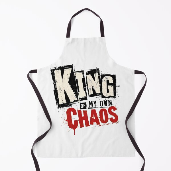 Item preview, King Of My Own Chaos Grunge Punk Typography designed and sold by chattsuede.