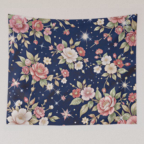 Item preview, Vibrant Floral Popular Glossy Luxury Collection designed and sold by TrendyDesigne412.