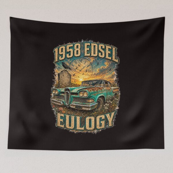 Item preview, 1958 Edsel Eulogy Surreal Classic Car Art designed and sold by TZehrfeldPhotos.