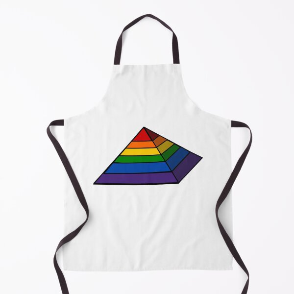 Item preview, Pyramid Rainbow Pride Flag designed and sold by HarveyHandcraftsandDesigns.