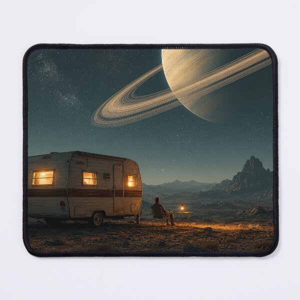 Item preview, Interstellar Vacation Under Saturn designed and sold by Mindscaper-.