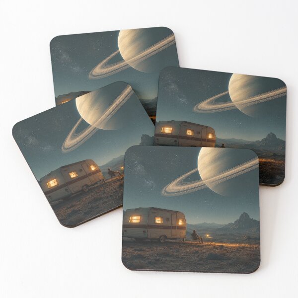 Item preview, Interstellar Vacation Under Saturn designed and sold by Mindscaper-.