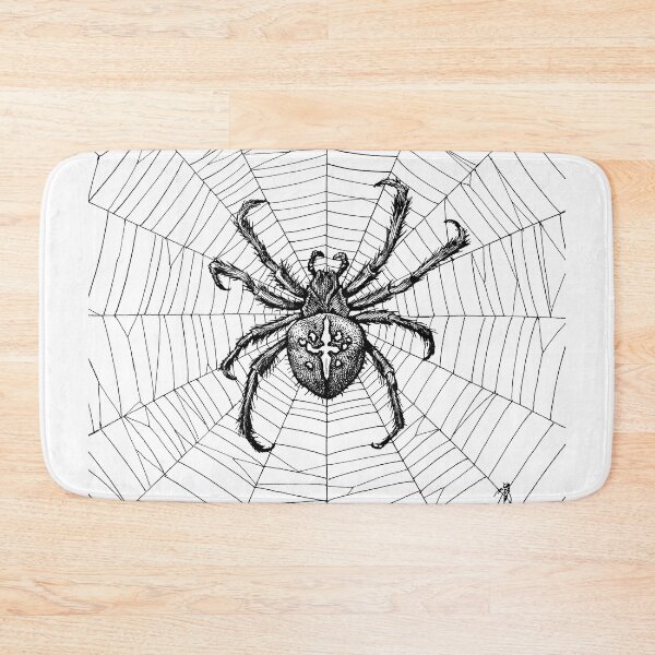 Item preview, European garden spider (Araneus diadematus) by Apel·les Mestres 1906 designed and sold by Hedrin.