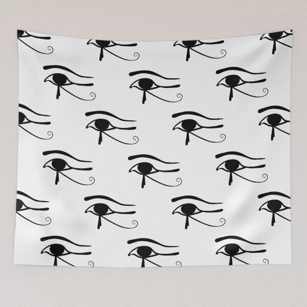 Item preview, Ancient Egyptian Eye of Horus Wadjet Symbol Illustration designed and sold by OrPolly.