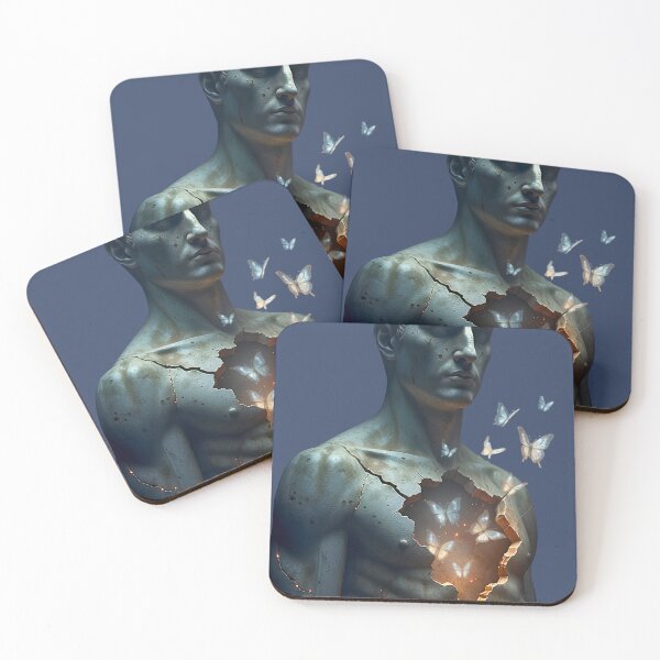 Item preview, Broken Statue Butterfly Release - Inner Light designed and sold by ScorPion-theory.