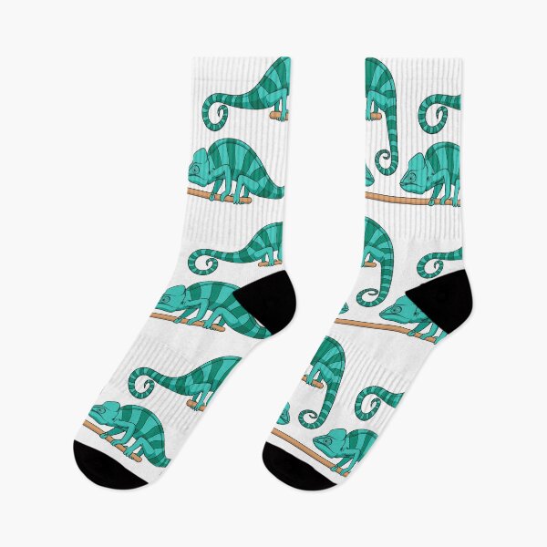 Item preview, Illustration with chameleon sitting on stick designed and sold by RizikCat.