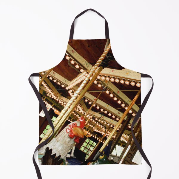 Item preview, Whimsical Retro Carousel with Rooster designed and sold by Hena Tayeb.