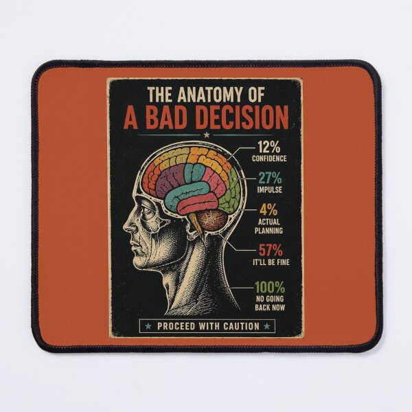 Item preview, The Anatomy of a Bad Decision designed and sold by TheHodgePodge.