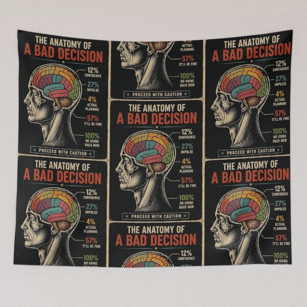 Item preview, The Anatomy of a Bad Decision designed and sold by TheHodgePodge.