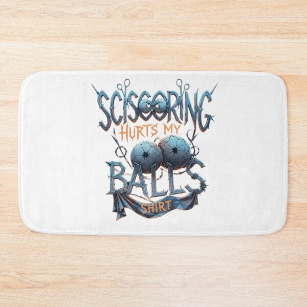 Item preview, Scissoring Hurts My Balls Shirt designed and sold by SkrabinhoArt.