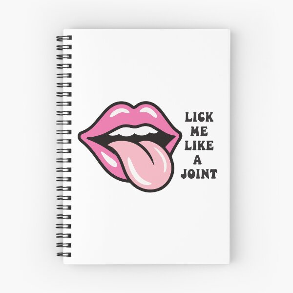 Item preview, Lick Me Like A Joint - Weed Lover Humor designed and sold by Cannaxes Studio.