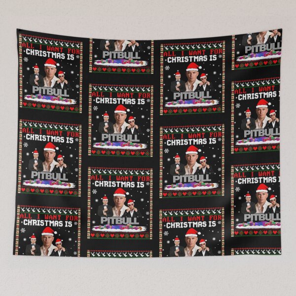 Item preview, All I Want For Christmas Is Pitbull   designed and sold by ourge-yoisibbie.