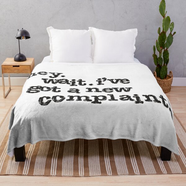 Item preview, Hey Wait I've Got A New Complaint Lyric designed and sold by field3.