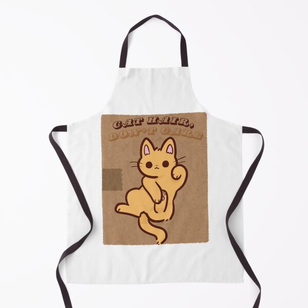 Item preview, Cat Hair Don’t Care – Funny Cat Design designed and sold by memink.