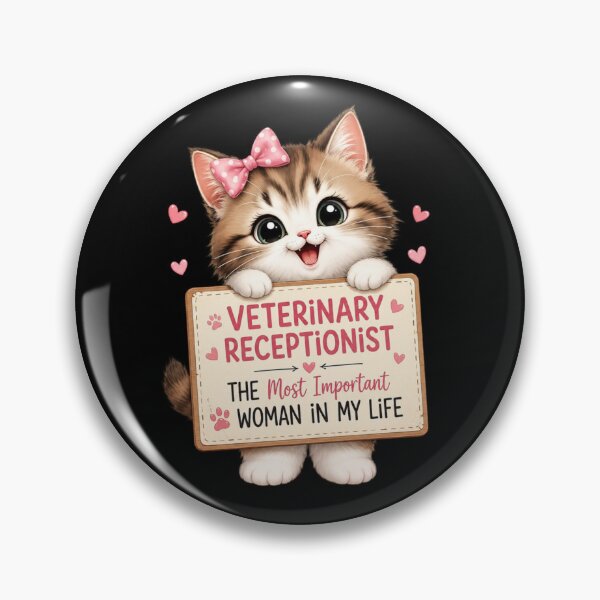 Item preview, Veterinary Receptionist and Pet Care Appreciation designed and sold by DamioPolArt.