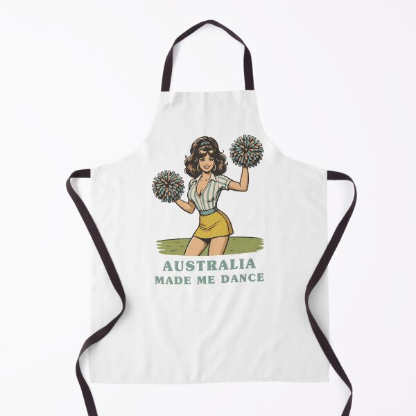 Item preview, Australia Made Me Dance – Sports Cheer Lady designed and sold by Scaryzz.