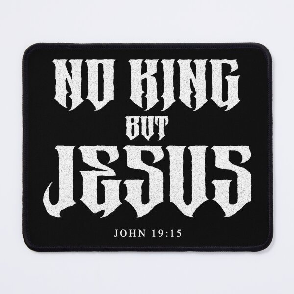 Item preview, No Kings But Jesus King Of Kings Christian Tee designed and sold by PureGritFaith.