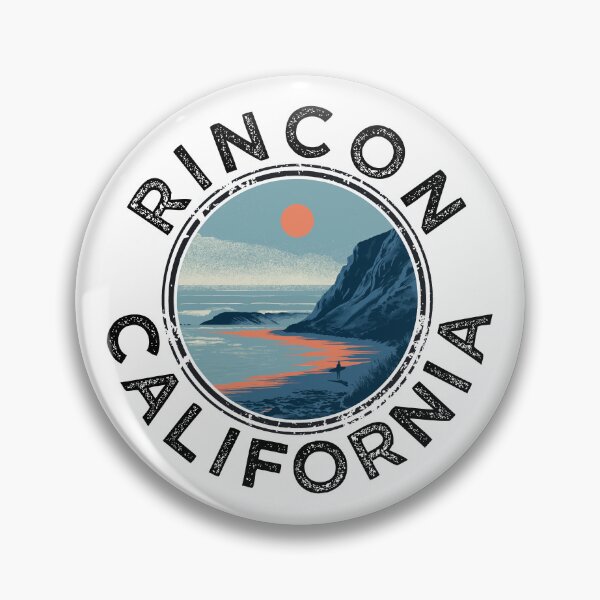 Item preview, Rincon - California (with Black Lettering) designed and sold by VelvetRoom.