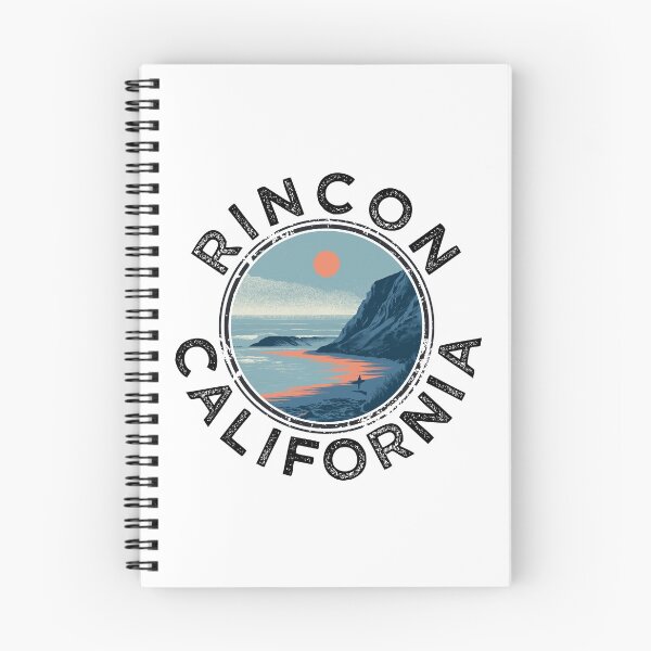 Item preview, Rincon - California (with Black Lettering) designed and sold by VelvetRoom.