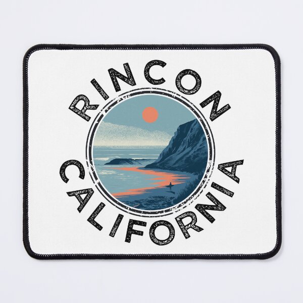 Item preview, Rincon - California (with Black Lettering) designed and sold by VelvetRoom.