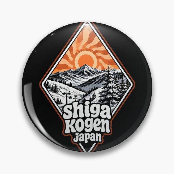Item preview, Shiga Kogen Japan Mountain Travel designed and sold by TomFrontierArt.