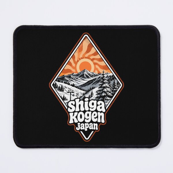 Item preview, Shiga Kogen Japan Mountain Travel designed and sold by TomFrontierArt.