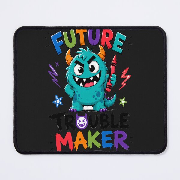 Item preview, Future Trouble Maker Monster Boy Kids Cute Back To School designed and sold by FABIOLA1970.