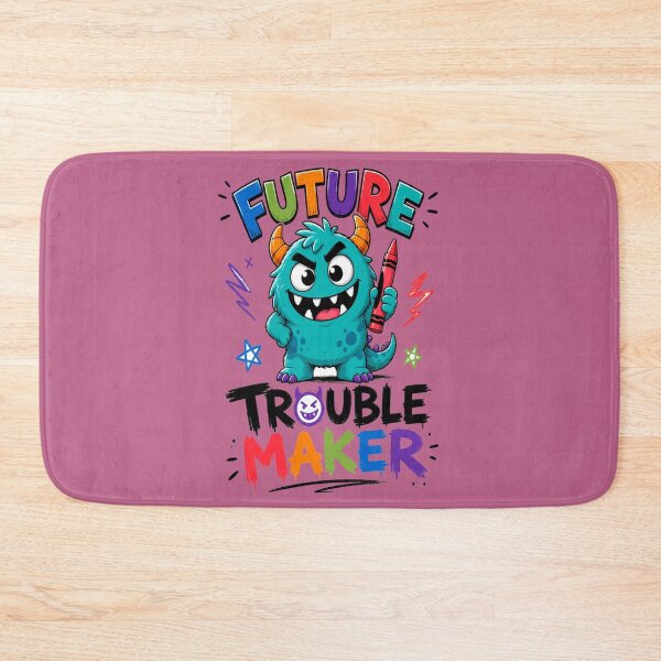 Item preview, Future Trouble Maker Monster Boy Kids Cute Back To School designed and sold by FABIOLA1970.