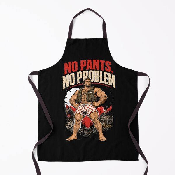 Item preview, No Pants No Problem Funny Dungeon Adventure Warrior designed and sold by BearLoveDesign.