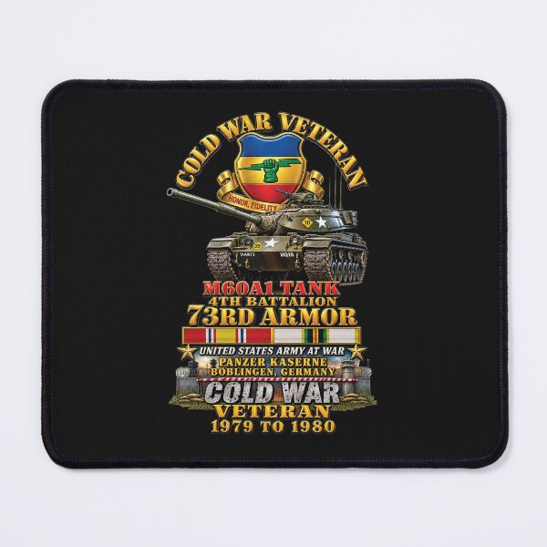 Item preview, Army - Cold War Vet - 4th Bn 73rd Armor - 1st Inf Div - Panzer Kaserne Boblingen, FRG - M60A1 Tank w COLD SVC - 1979 to 1980 - ED Enhanced X 300 designed and sold by Military Insignia Products.
