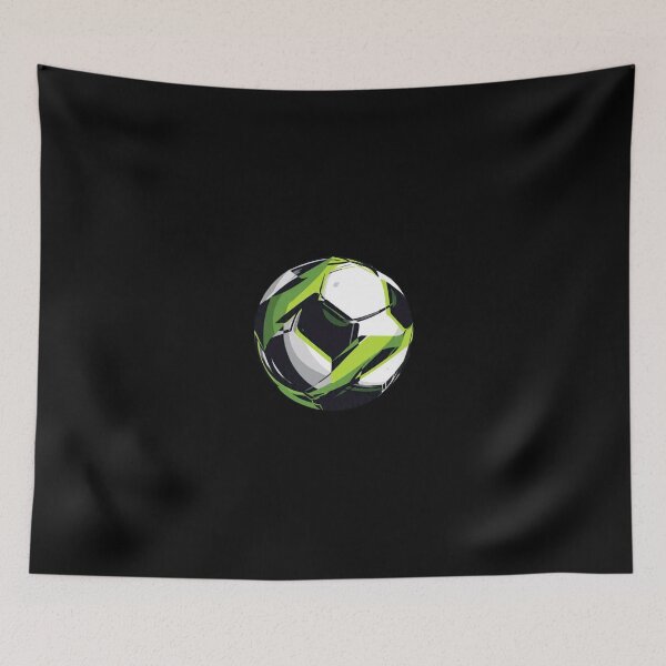 Item preview, Geometric Football - Modern Sports Design designed and sold by GeoBeast.