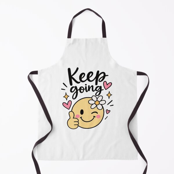 Item preview, Keep Going – Cute Smiley Sticker designed and sold by StickyDelights.