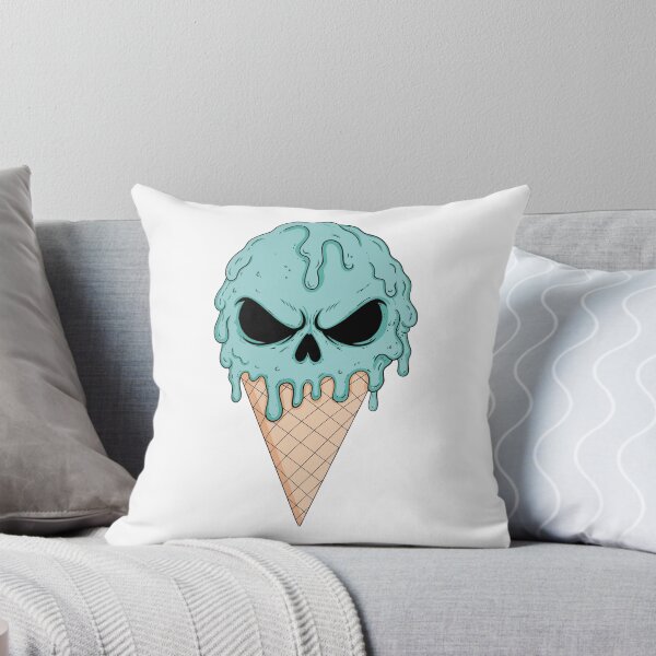 Item preview, Skull Cream cone designed and sold by BearRoarDesigns.