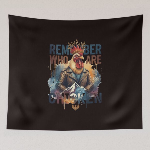 Item preview, Remember Who You Are Chicken designed and sold by SkrabinhoArt.