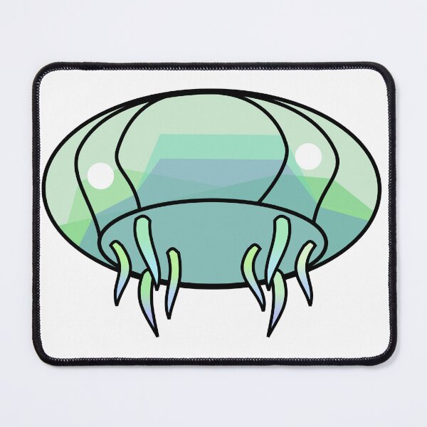 Item preview, Luminous Mint Geometric Jellyfish designed and sold by JayMakesTiktok.