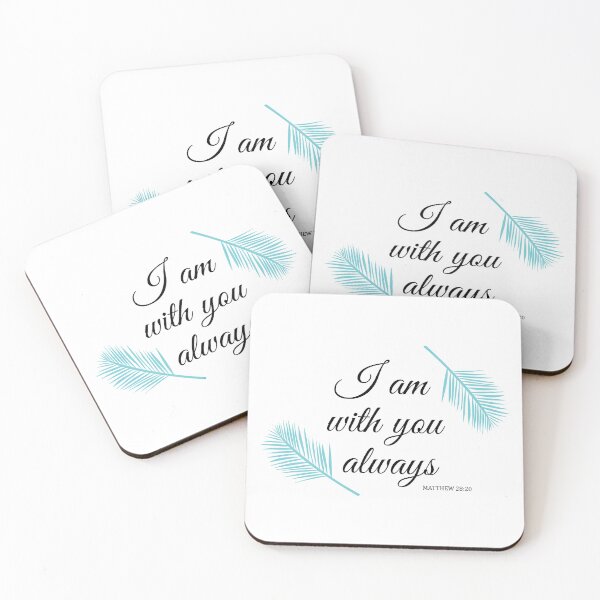 Item preview, I am with you always Christian artwork designed and sold by MagnoliaLake.