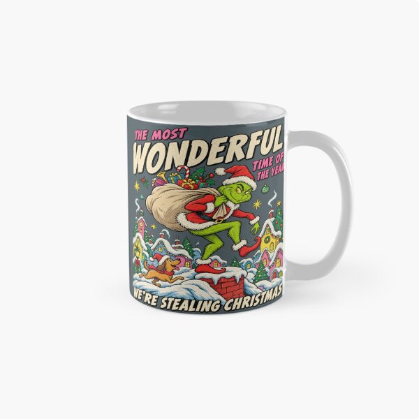 Item preview, Retro Christmas Mischief Lovers designed and sold by POD DYNASTY | Original Print On Demand T-Shirt Graphics.