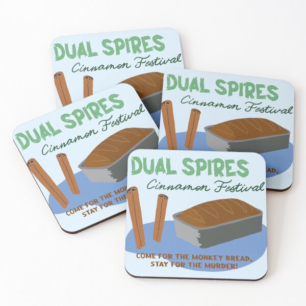 Item preview, Dual Spires Cinnamon Festival - Psych designed and sold by hotchkiss2earth.