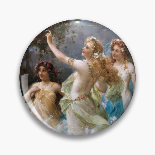Item preview, Siegfried and the Rhinemaidens by Hans Zatzka designed and sold by The Breathing Paint.