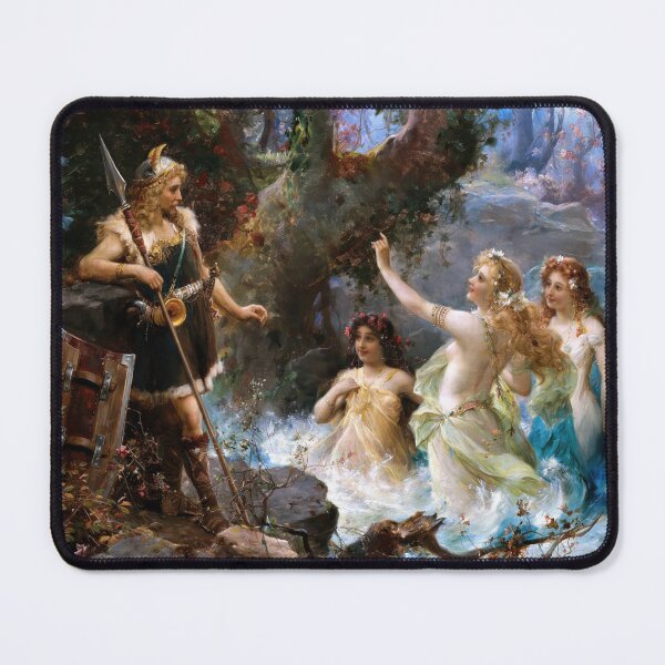 Item preview, Siegfried and the Rhinemaidens by Hans Zatzka designed and sold by The Breathing Paint.