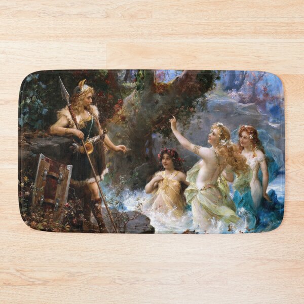 Item preview, Siegfried and the Rhinemaidens by Hans Zatzka designed and sold by The Breathing Paint.