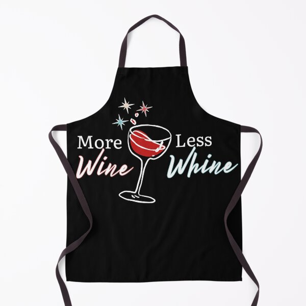 Item preview, More Wine Less Whine | Red Wine Lovers designed and sold by SunandShade.