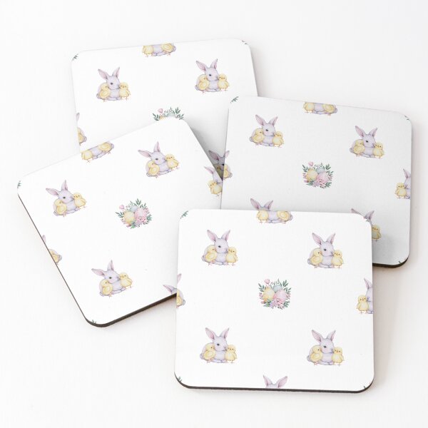 Item preview, Adorable Easter Bunny Chicks Seamless Spring Pattern Delight Design designed and sold by EL-Lebedenko.