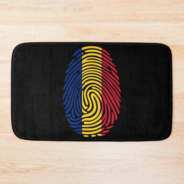 Item preview, Romania Flag Fingerprint Identity | Romanian DNA Heritage Graphic designed and sold by NTGUILTY.