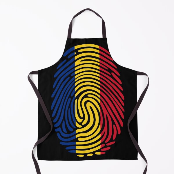Item preview, Romania Flag Fingerprint Identity | Romanian DNA Heritage Graphic designed and sold by NTGUILTY.